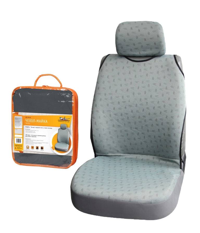 Чехол-майка серый